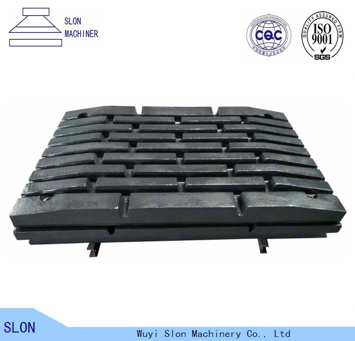 Manganese Casting Toggle Jaw Plate for Jaw Crusher Spare Parts