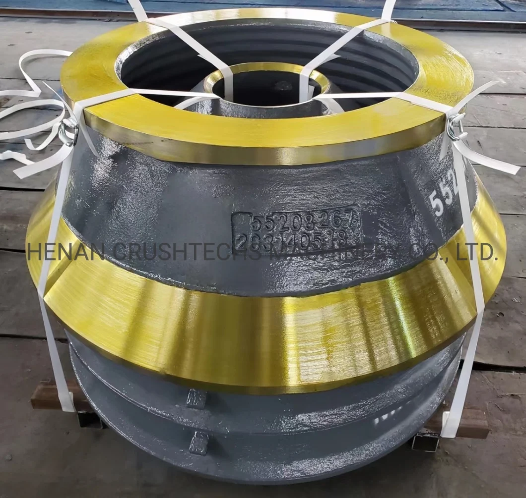 Manganese Cone Crusher Casting Wear Parts Symons 3′′ Short Head Concave and Mantle 0551.3