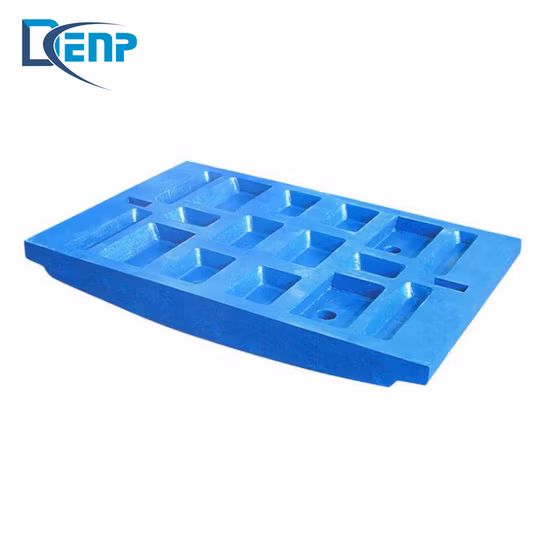 ジョークラッシャーのスペアパーツ固定スイングジョープレート Shanbao PE 400*600 PE500*750 PE600*900