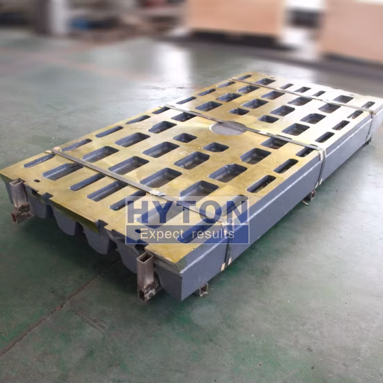 Metso/Nordberg C200 ジョークラッシャー用高マンガン鋼ジョープレート